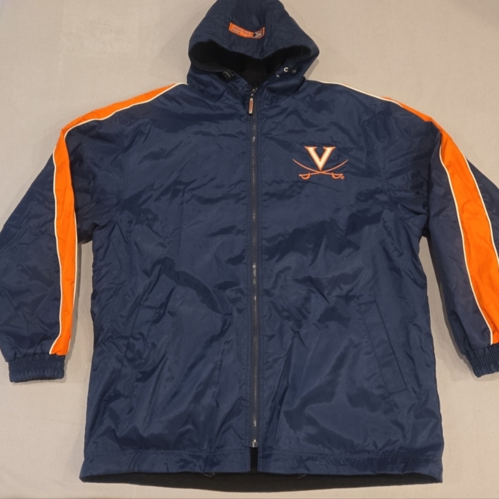 Virginia Cavaliers Football Reversible Hooded Jacket Parka